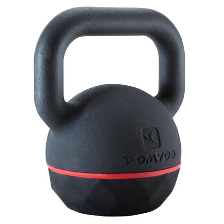 Kettlebell Cast Iron dengan Rubber Base - 20 kg