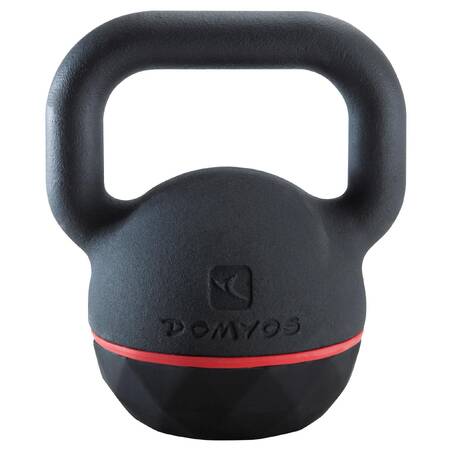 Kettlebell Cast Iron dengan Rubber Base - 20 kg