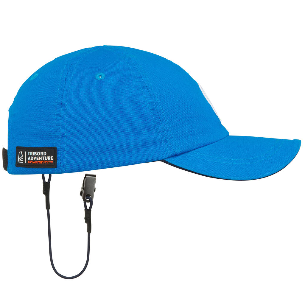 Casquette voile Enfant SAILING 100 Bleu électrique