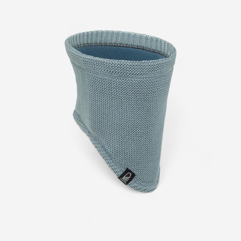 Tour de cou chaud coupe vent adulte SAILING 100 Gris clair