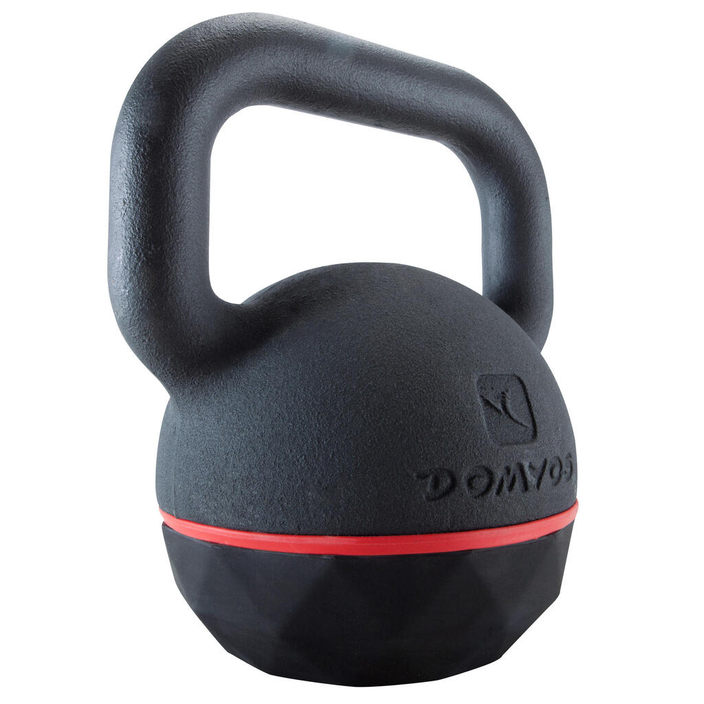 Kettlebell 20kg Cast Iron & Rubber Base