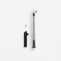 Manomètre, pièce détachée pompe double action basse pression 0-10 psi noire
