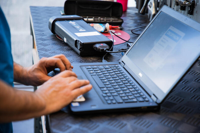 Diagnostic de batterie du vélo électrique