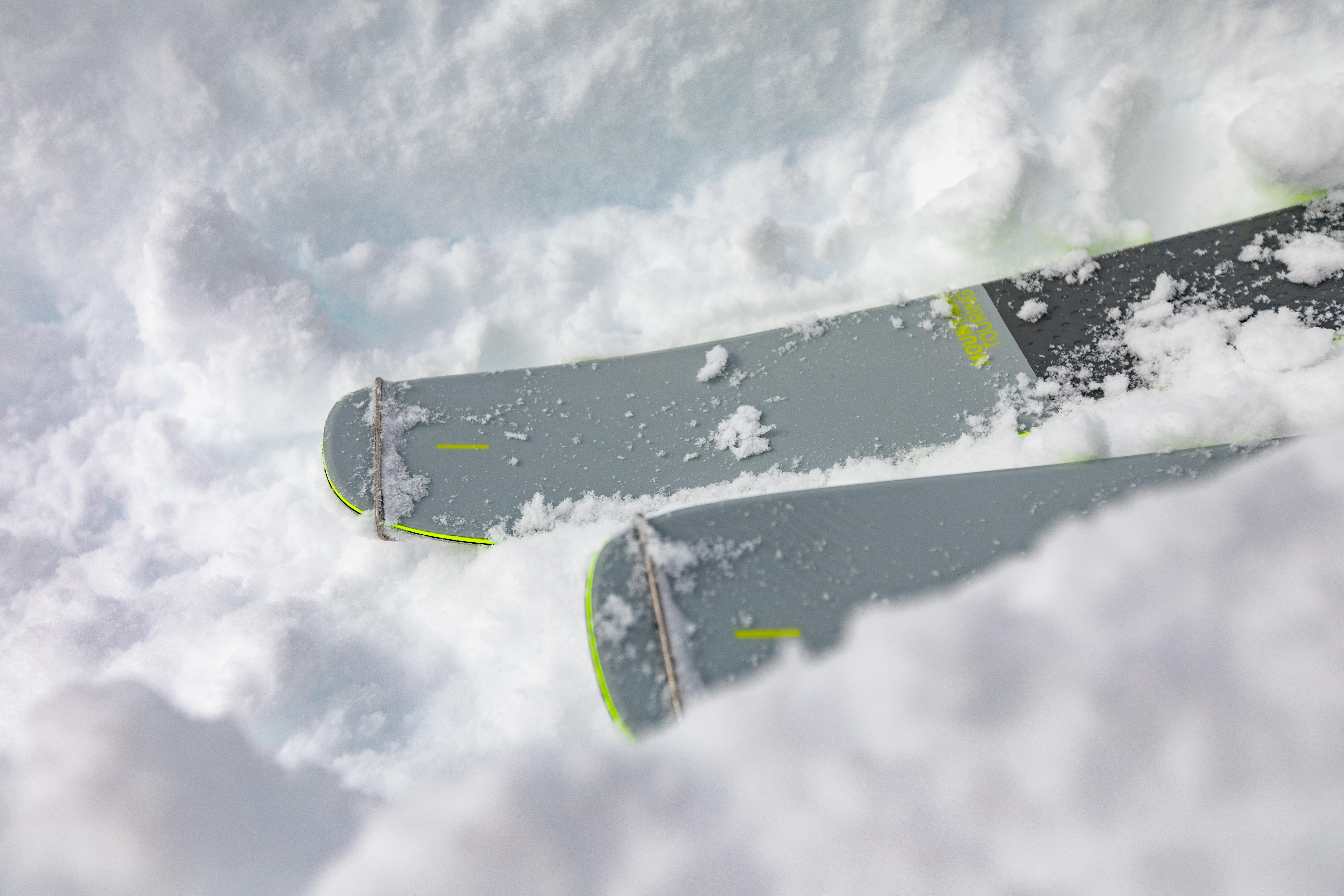 Touring Skis with Bindings & Skins - MT 90 - WEDZE