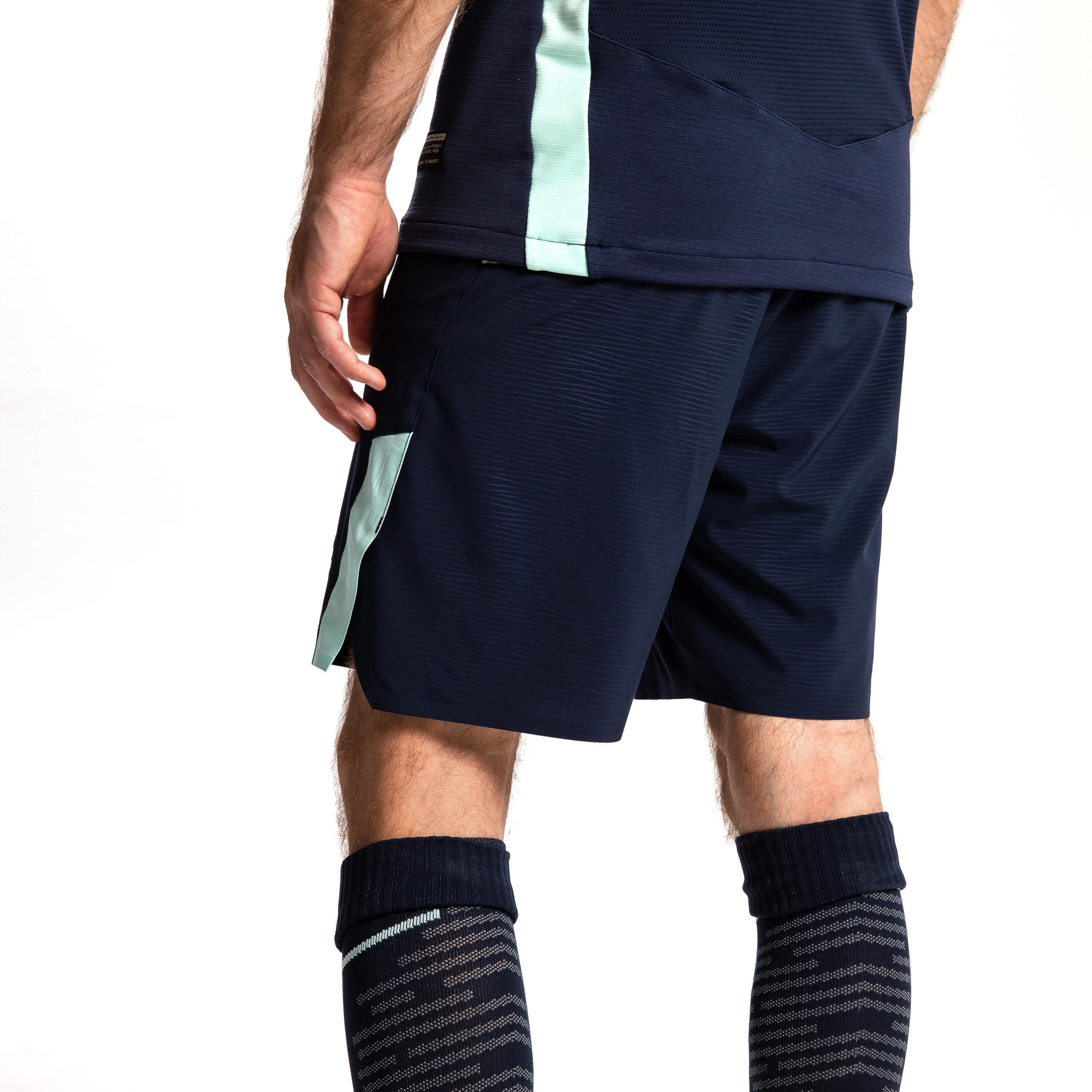 Short de football adulte CLR bleu foncé 3/20