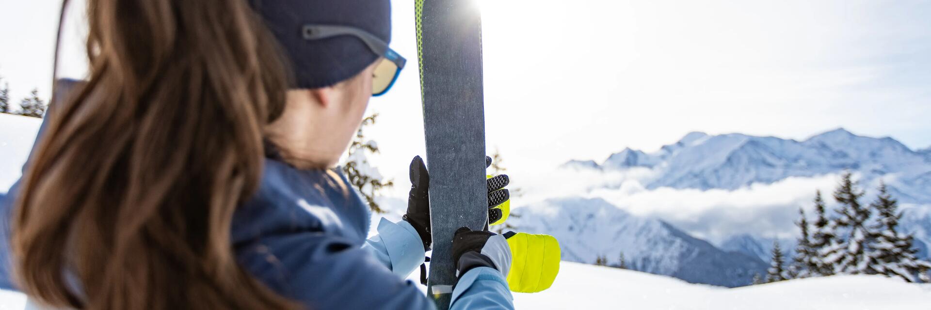 bien entretenir ses skis de randonnée et ses peaux avec Wed'ze