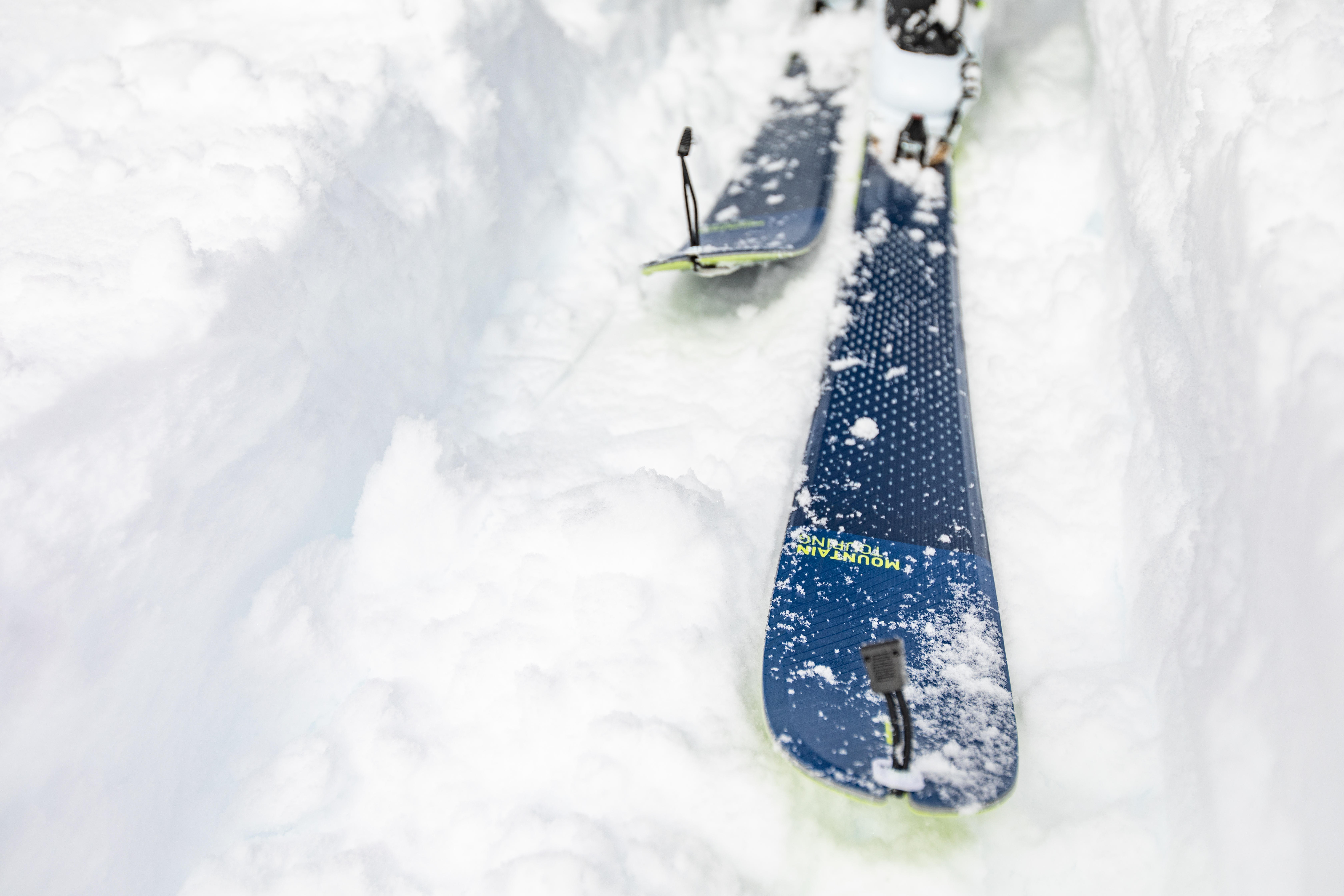 Touring Skis with Bindings & Skins MT 85 Wedze Decathlon