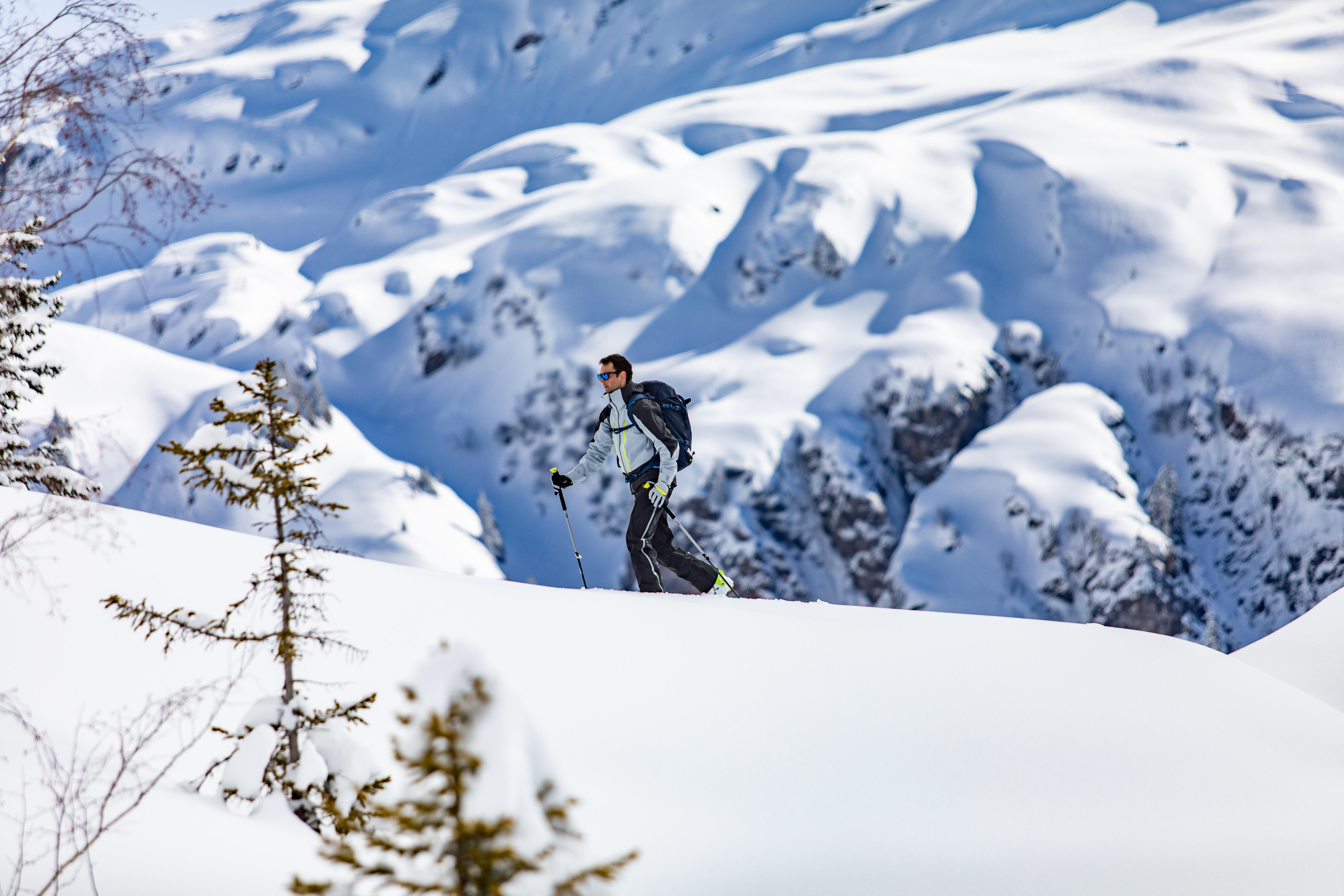 Skis de randonnée avec fixations et peaux – MT 90 - WEDZE