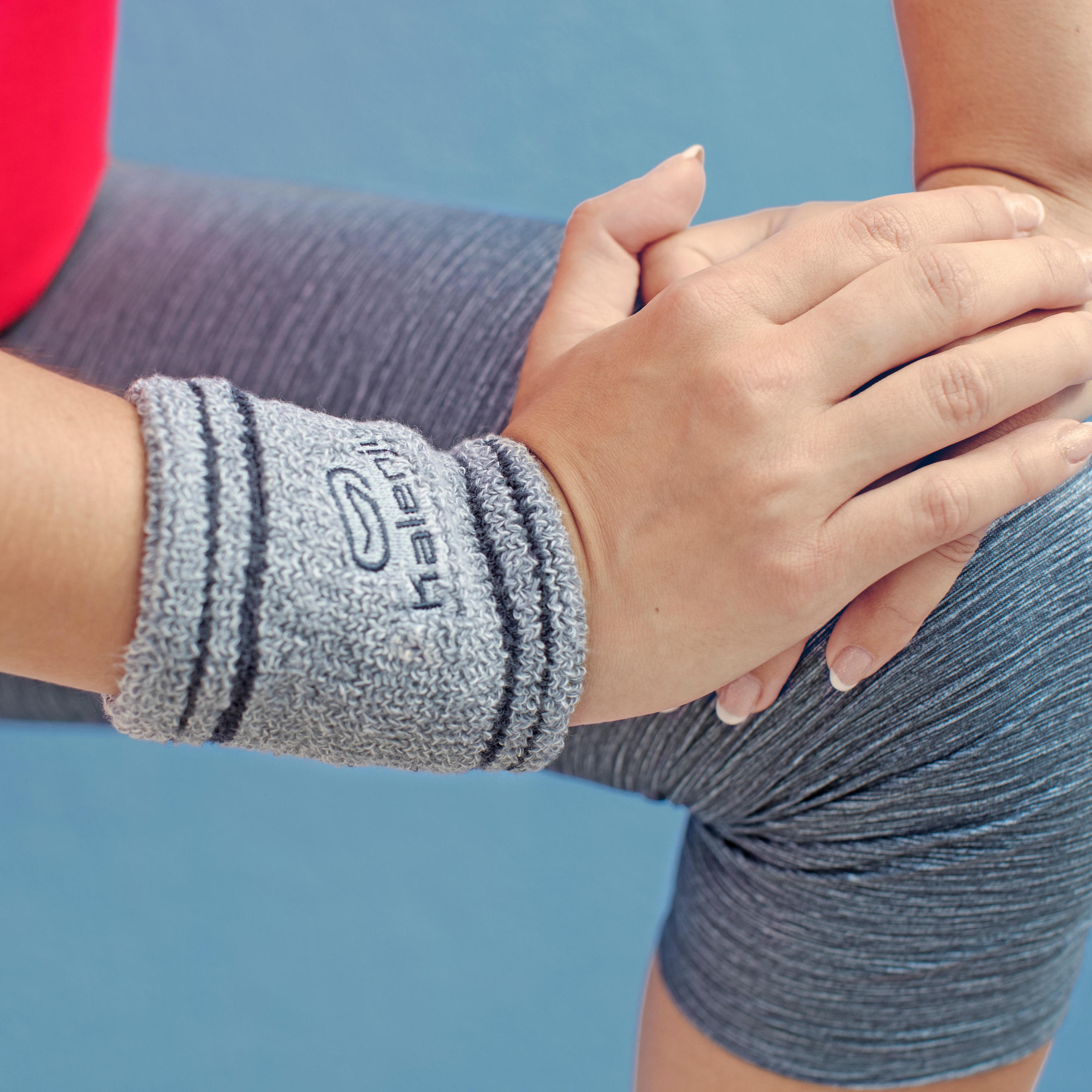 

Running Terry Wristband - Grey -  By KALENJI | Decathlon