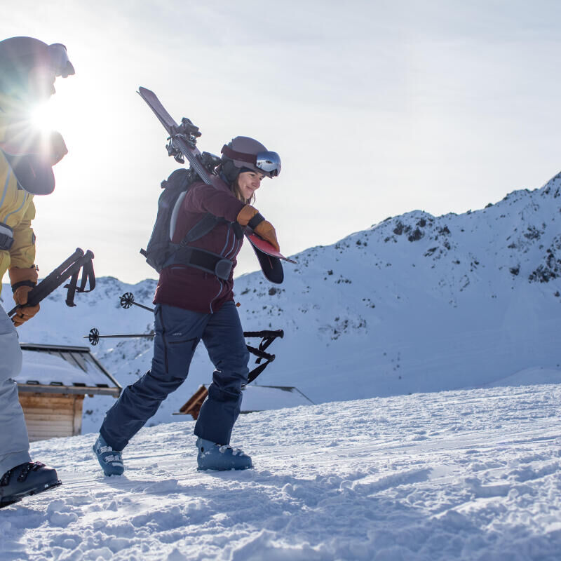 UTILISER SON MATÉRIEL DE SKI FREERIDE