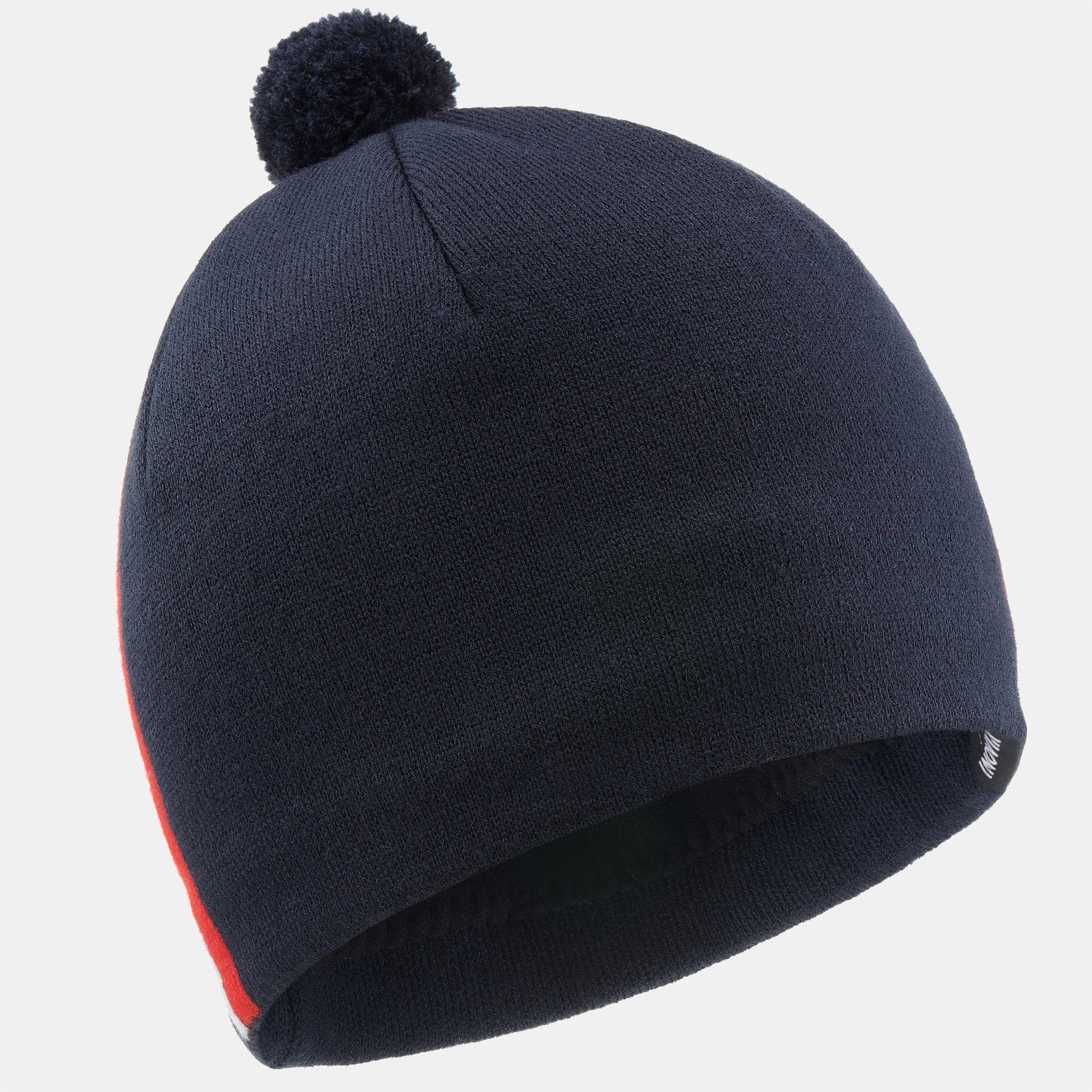 Cross-country ski cap 100 - Blue black - adult