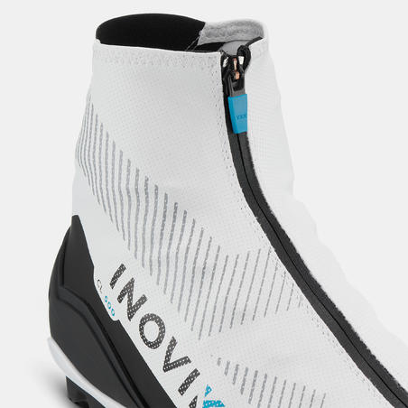 Черевики жіночі XC 500 для класичного бігу на лижах білі