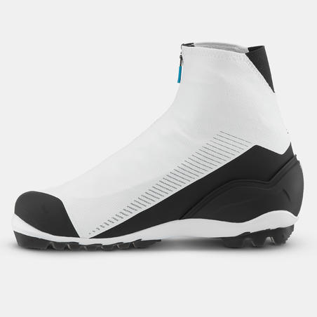 Черевики жіночі XC 500 для класичного бігу на лижах білі