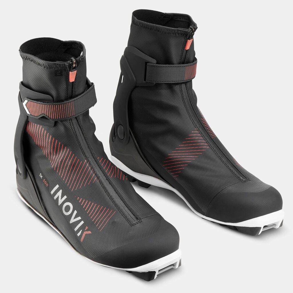Pánska obuv XC S Boots Skate 500 na bežecké lyžovanie korčuliarskym štýlom