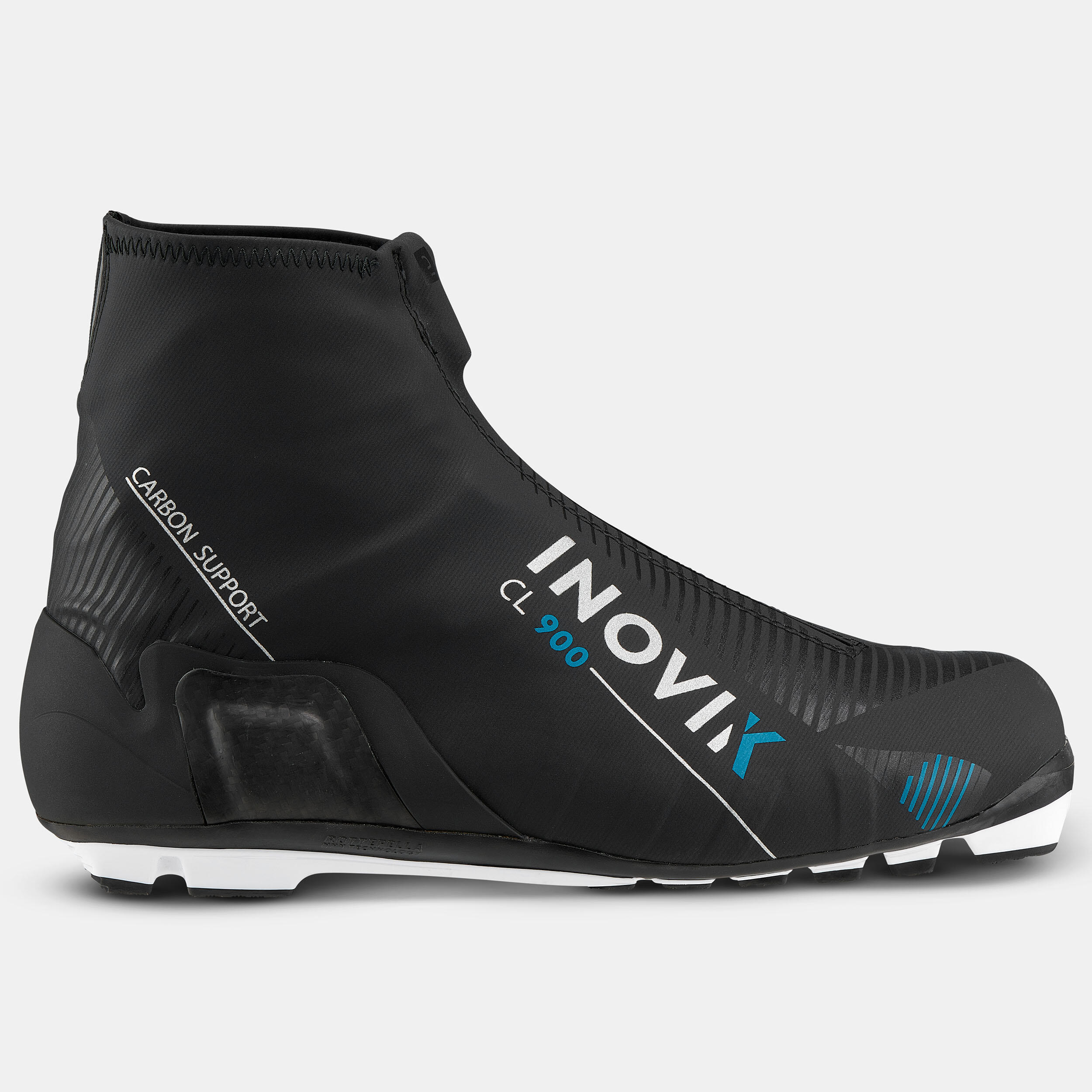 Men's Classic Cross-Country Ski Boots - XC S 900 Black - INOVIK
