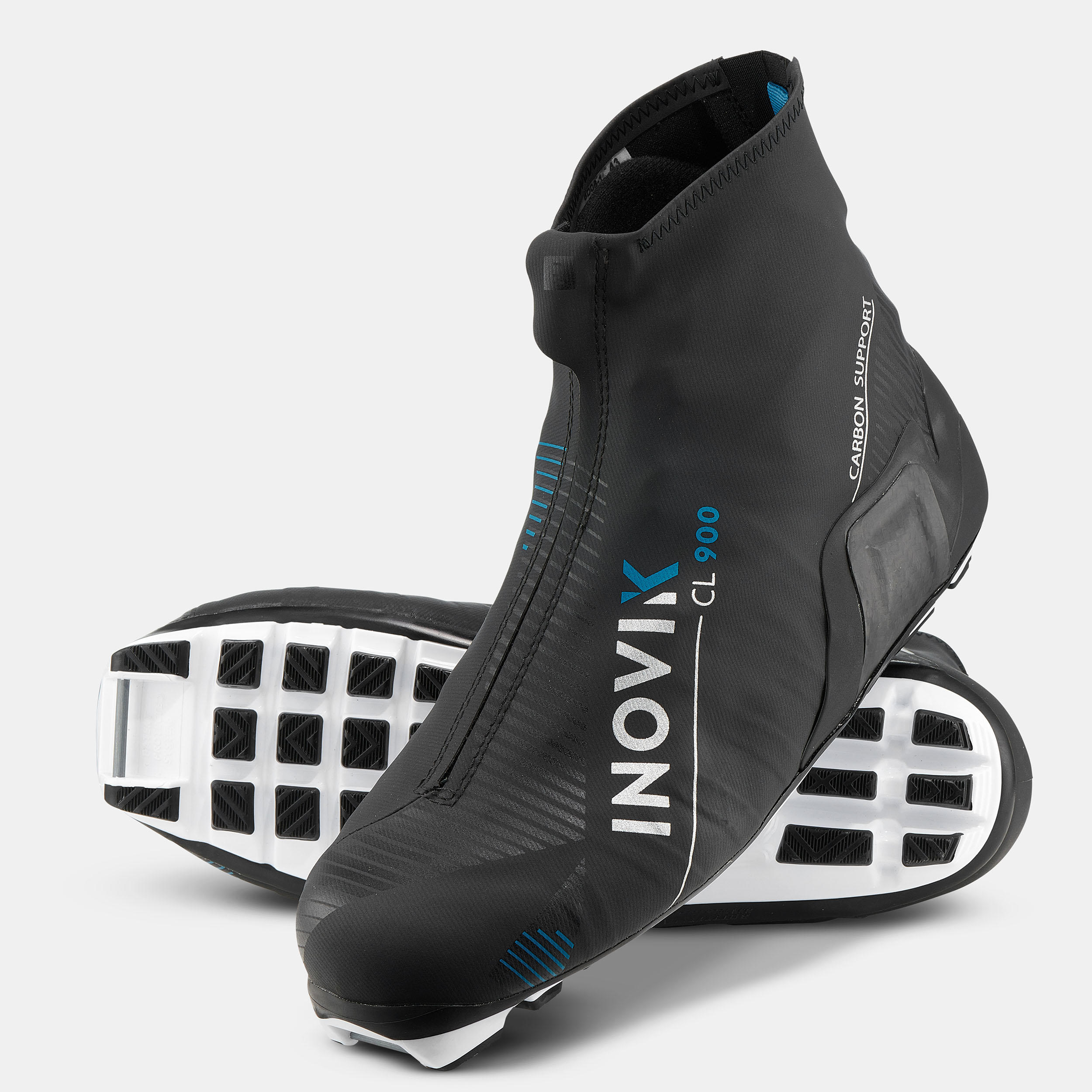 Men's Classic Cross-Country Ski Boots - XC S 900 Black - INOVIK