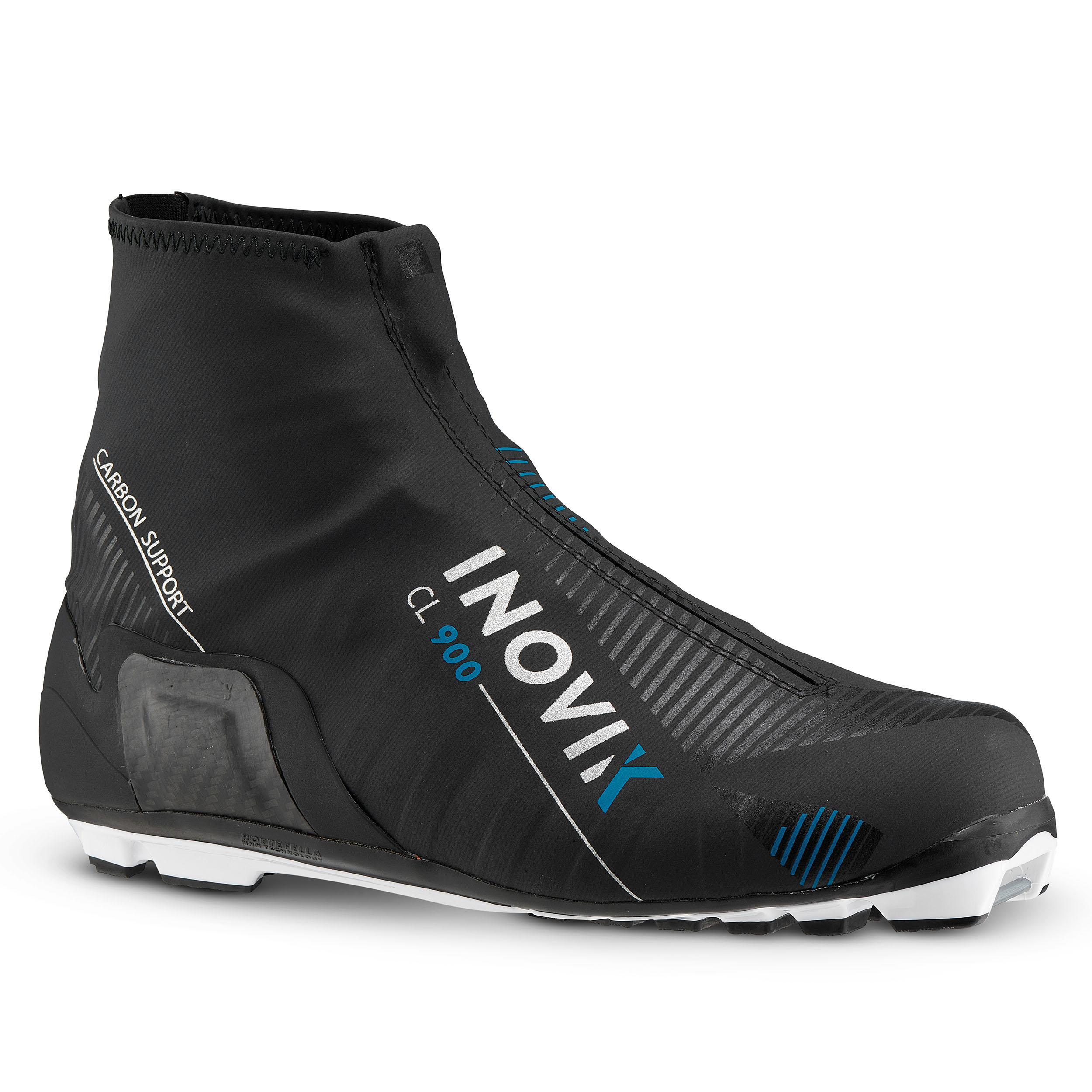 Men's Classic Cross-Country Ski Boots - XC S 900 Black - INOVIK