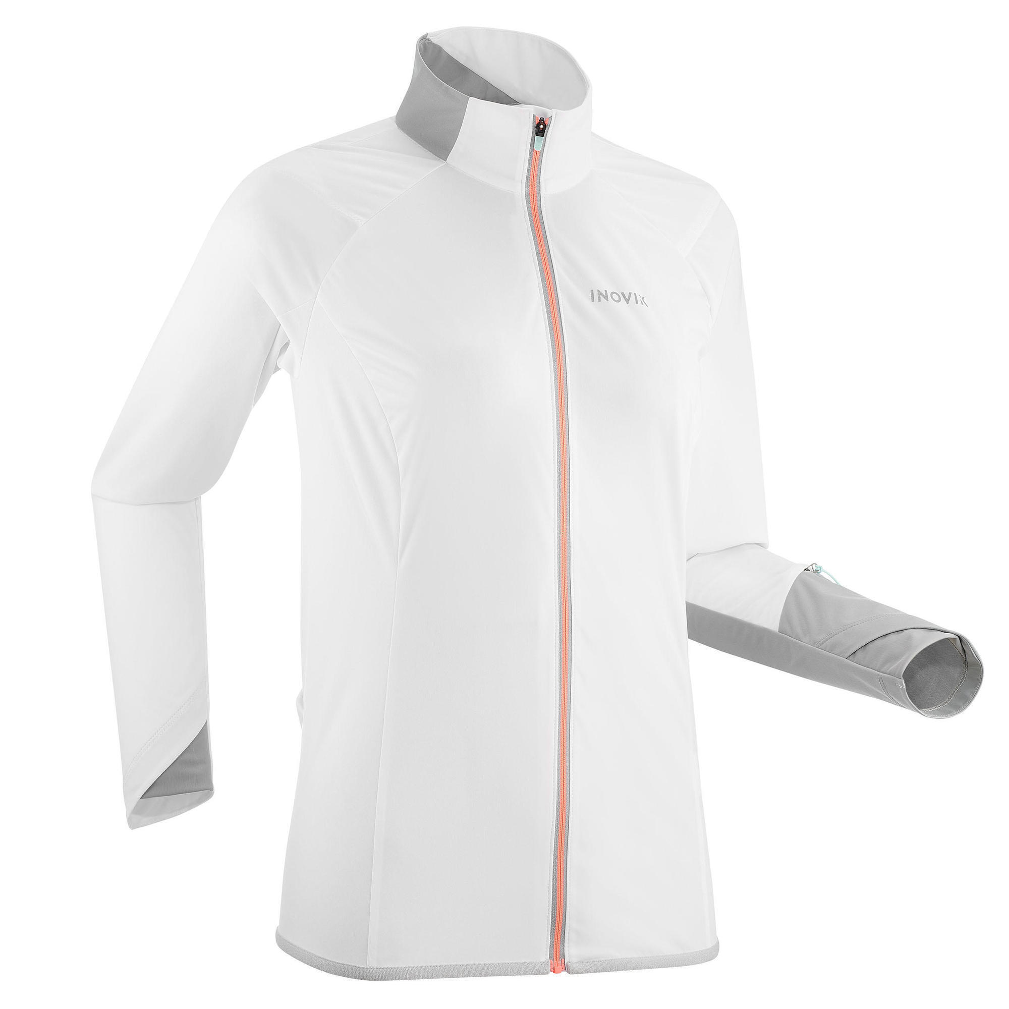 INOVIK WOMEN’S Light Cross-Country Ski Jacket - XC S Jacket 500 - White