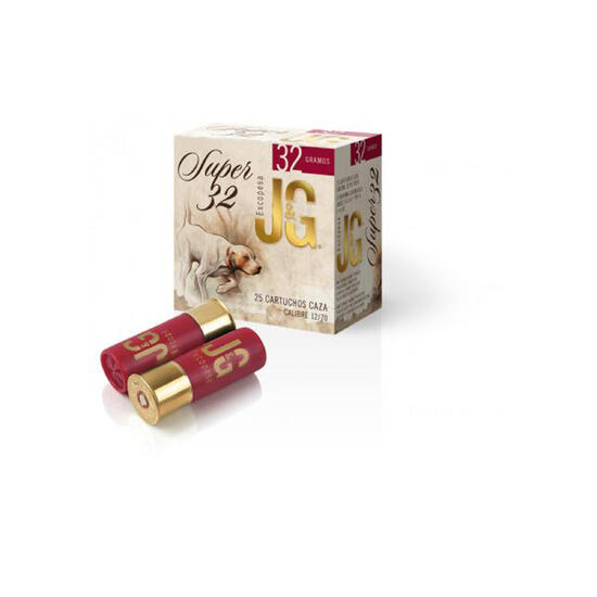 Cartucho caza jg super 32 Calibre 12/70 32 gr
