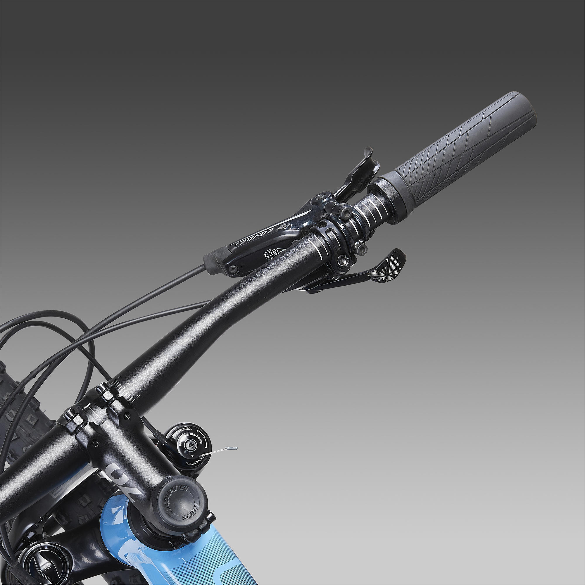 29 Inch MOUNTAIN BIKE ROCKRIDER XC 500 SRAM NX/GX - SKY/BLUE - Decathlon