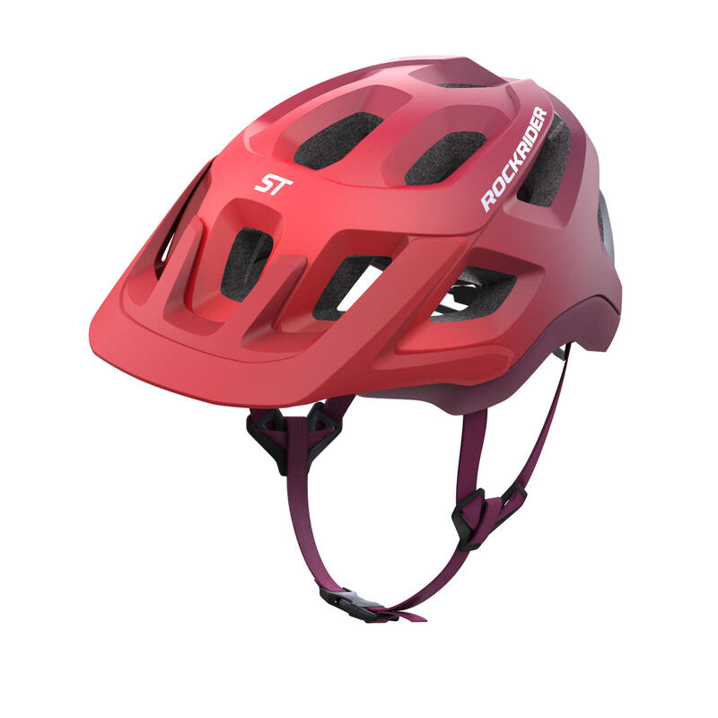 Casco bici mtb ST 500 rosa