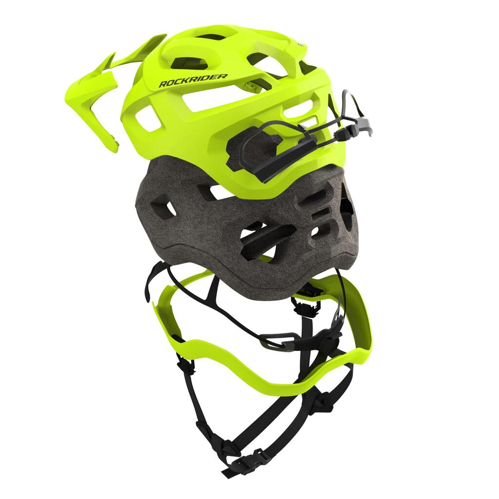 Prilba Expl 500 na horskú cyklistiku zelená