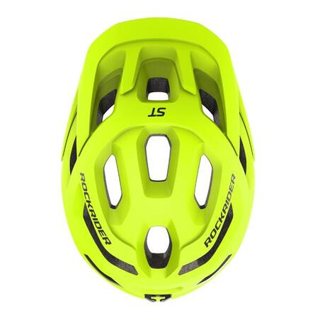 Шолом ST 500 для гірського велоспорту - Жовтий неоновий