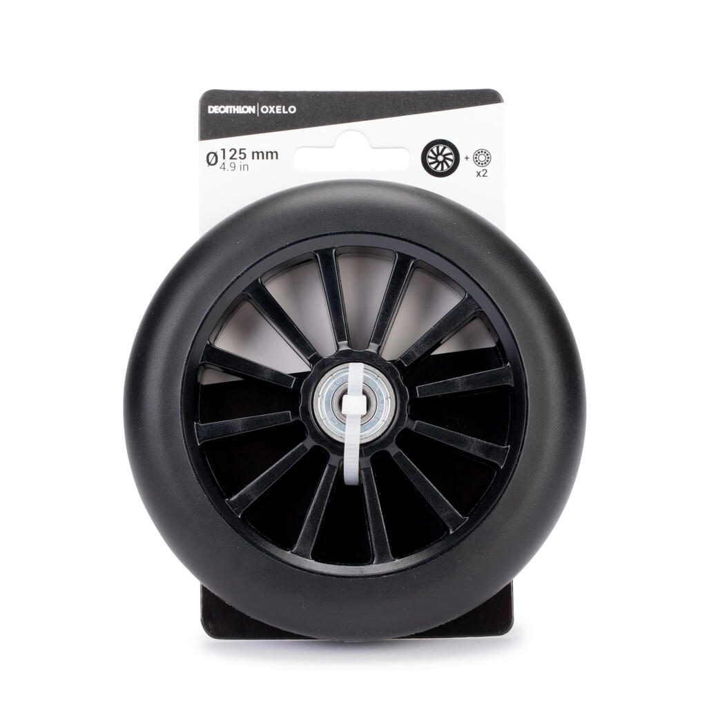 1 Wheel + Bearing for MID 1, MID 3, MID 5, PLAY 3 and PLAY 5 (front) Scooters