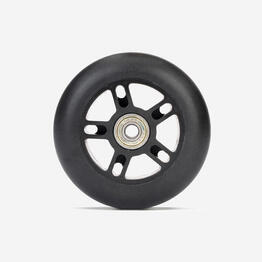 ROUE DE TROTTINETTE 100MM NOIRE AVEC ROULEMENTS