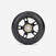 ROUE DE TROTTINETTE 100MM NOIRE AVEC ROULEMENTS