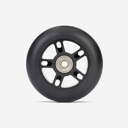 ROUE DE TROTTINETTE 100MM NOIRE AVEC ROULEMENTS