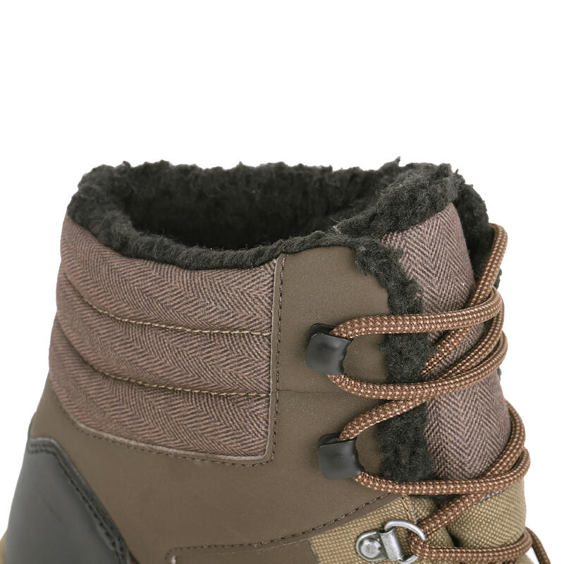 Waterdichte en warme jachtschoenen Crosshunt 500 beige/bruin