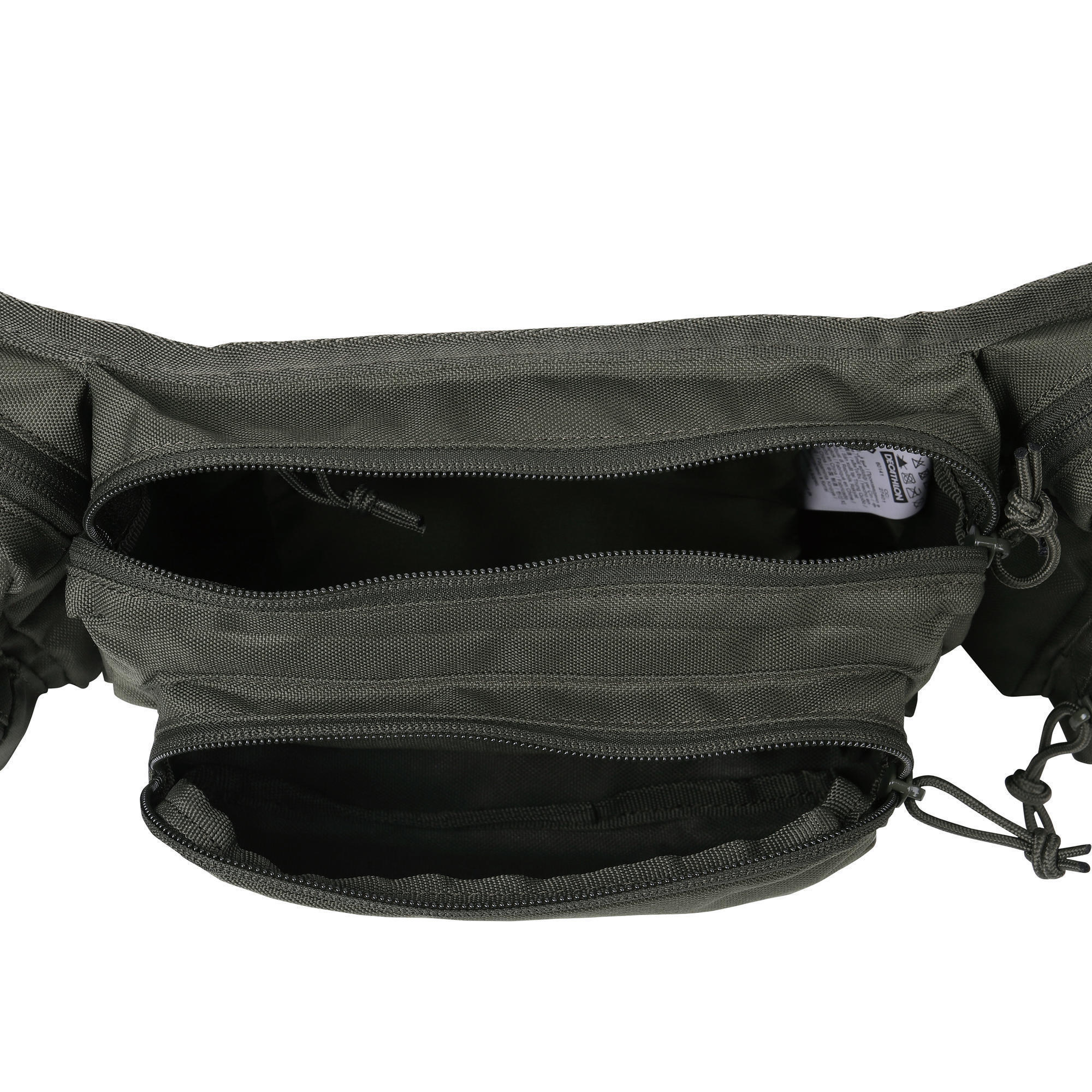 Hunting X-Access Waist Bag 7 Litre - Green - Solognac - Decathlon