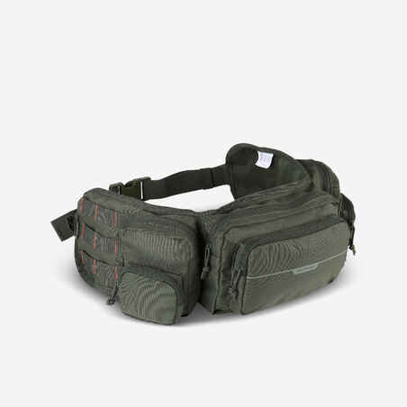 Zelena lovska torbica za okoli pasu X-ACCESS (7 L)