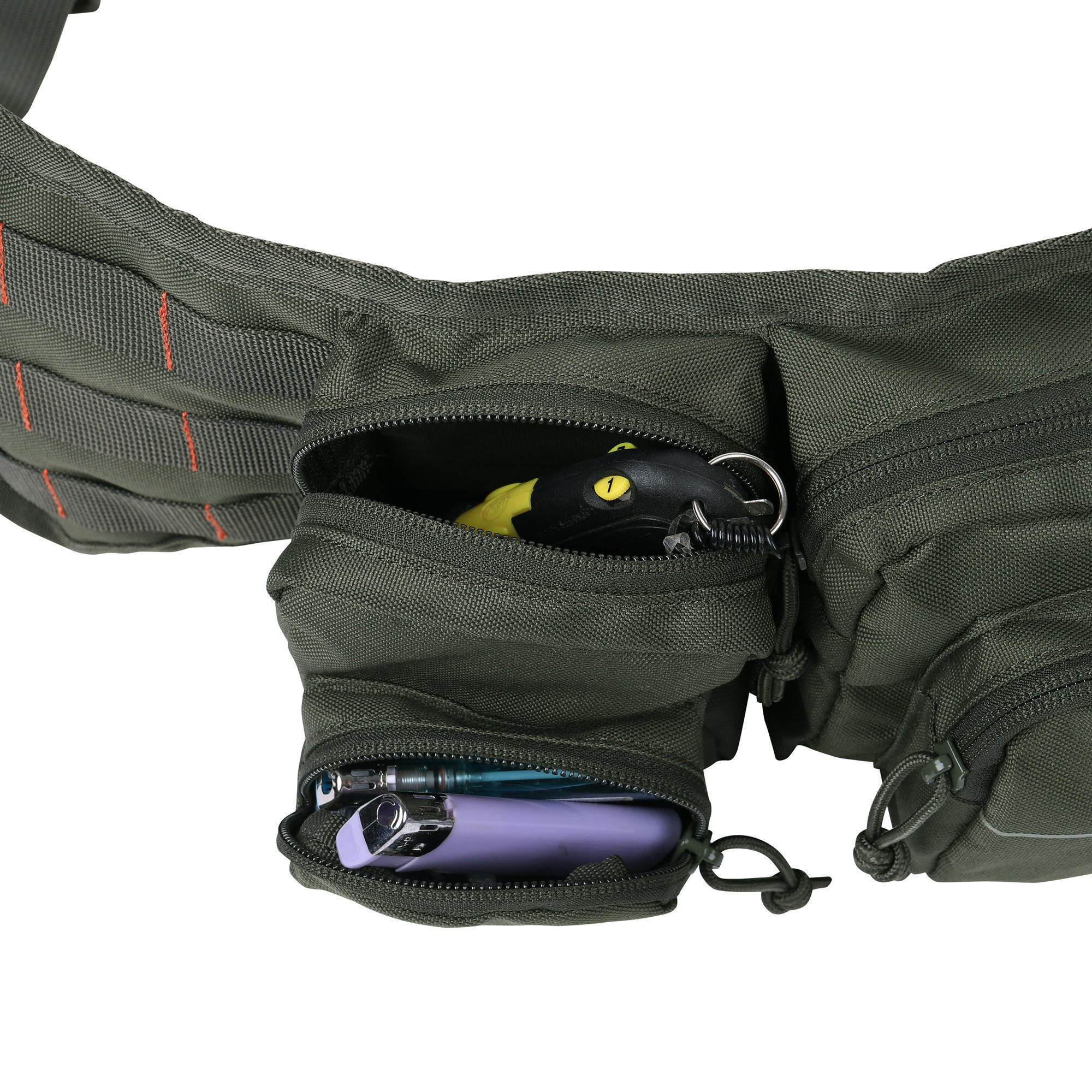 Portable Fishing Tackle Bag Storage Single Shoulder Crossbody Bag  Multifunctional Outdoor Waist Belt Bag Climbing Bag XA773Y