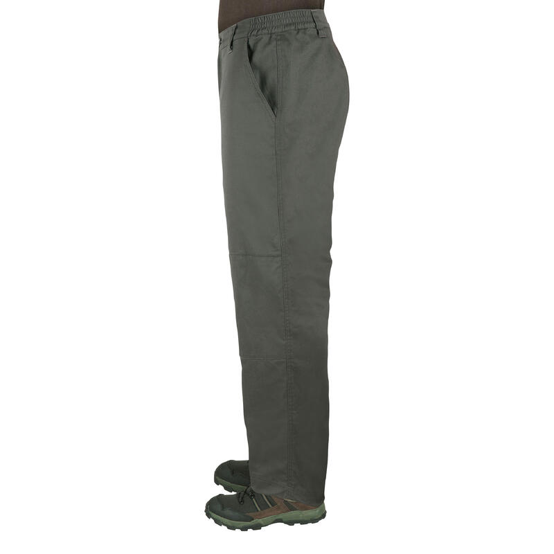 Wildlife Watching Warm Trousers 100 Dark Khaki