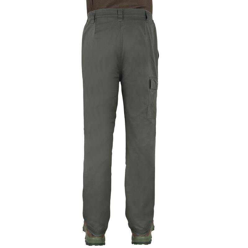 Wildlife Watching Warm Trousers 100 Dark Khaki