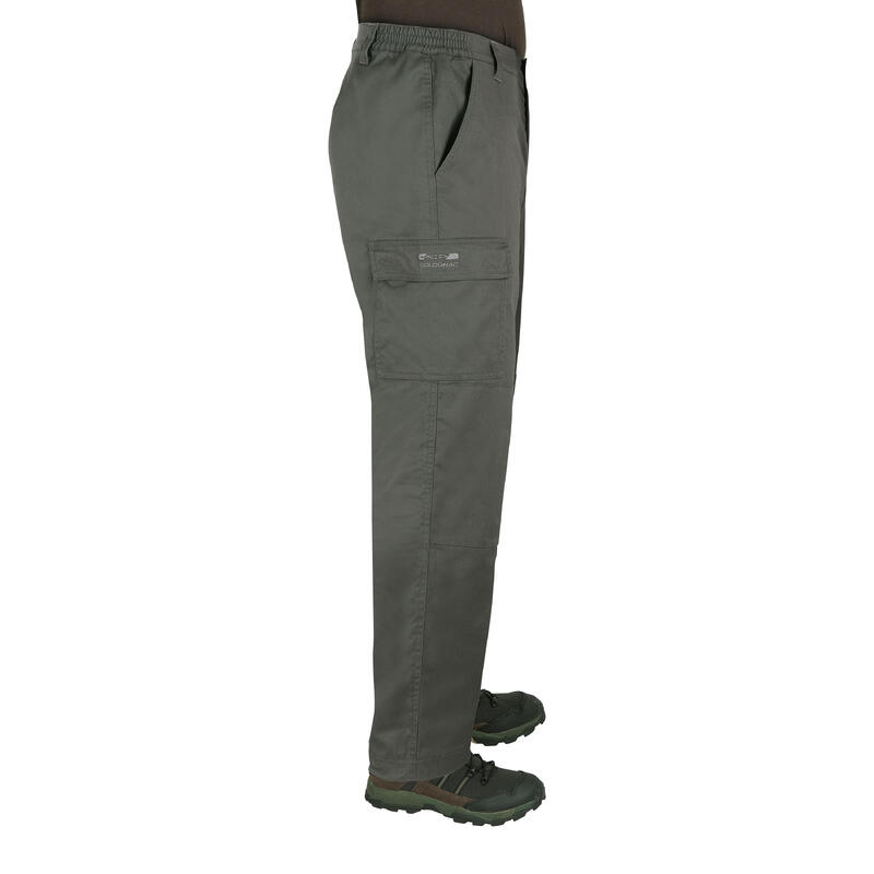 Wildlife Watching Warm Trousers 100 Dark Khaki