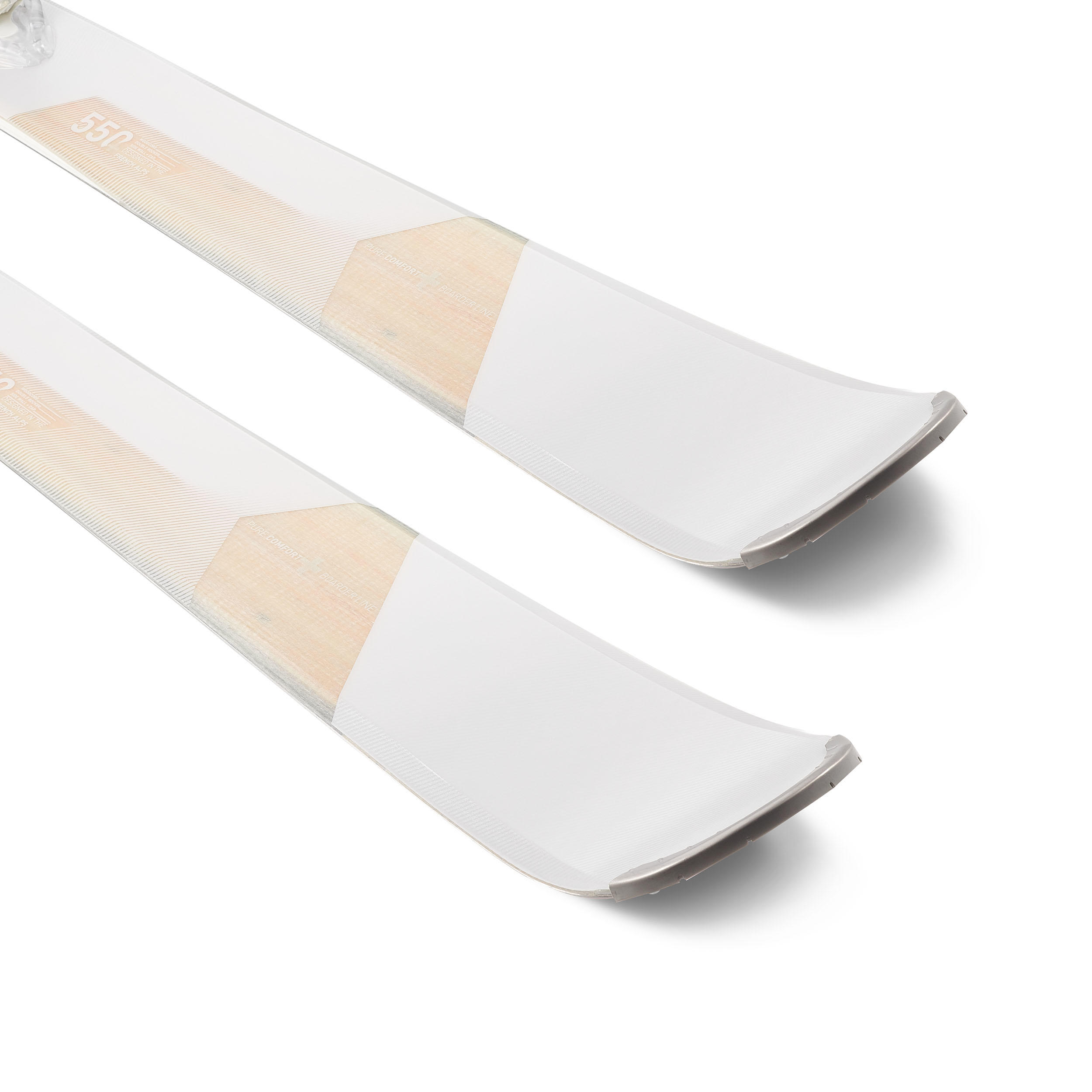 Cross 550+ Downhill Skis with Bindings - Women  - WEDZE