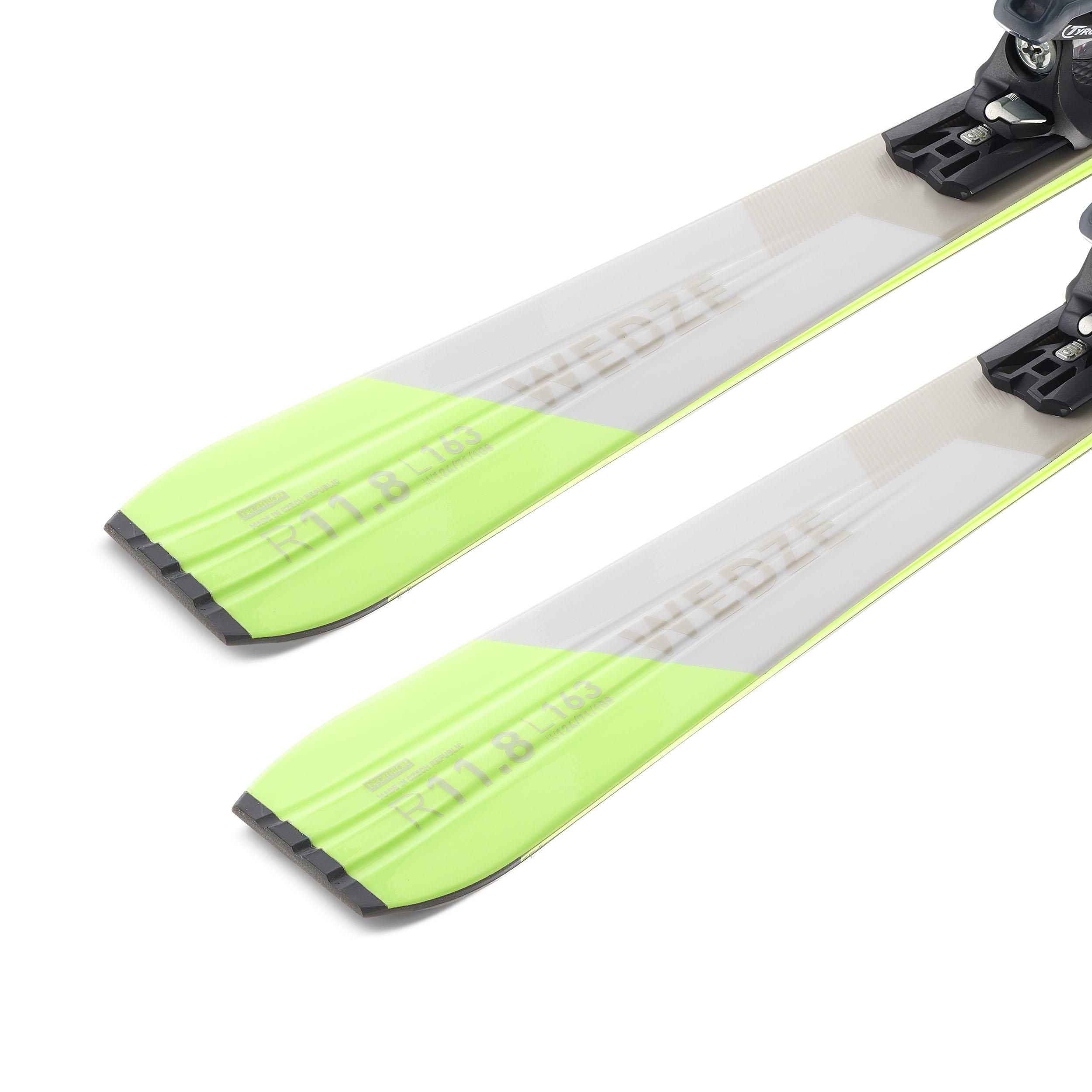 Women's Piste Ski with Binding - White 4/10