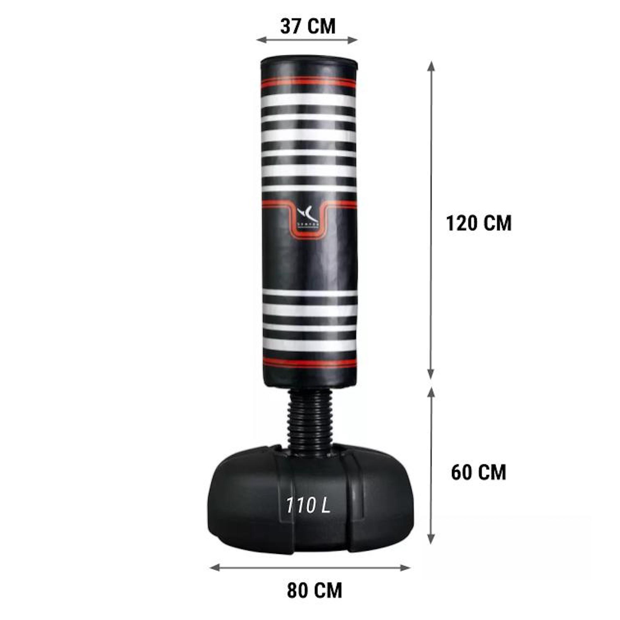 Free Standing Punching Bag Black