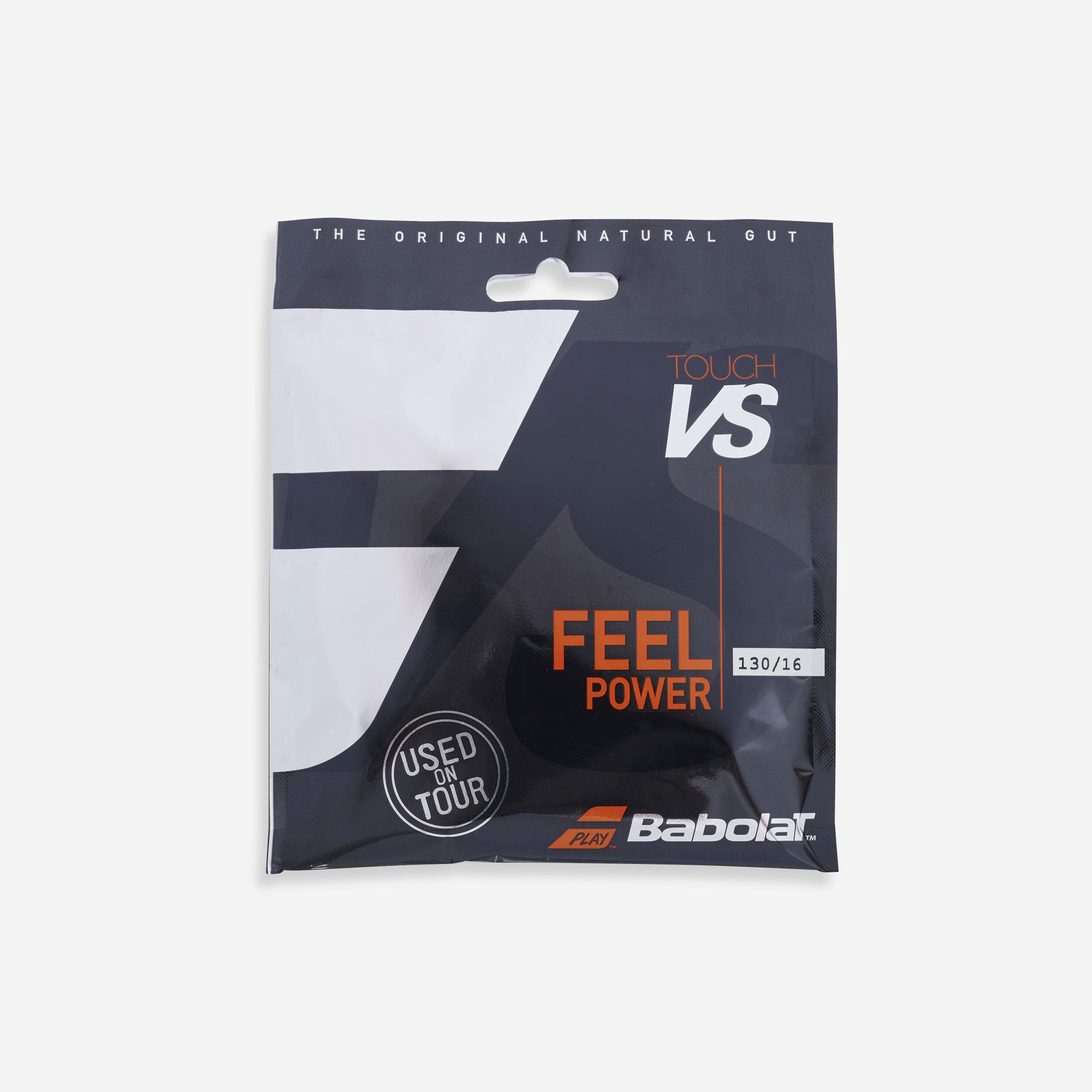 BABOLAT Tenisový výplet Touch VS 1,30 mm prírodná farba béžová .