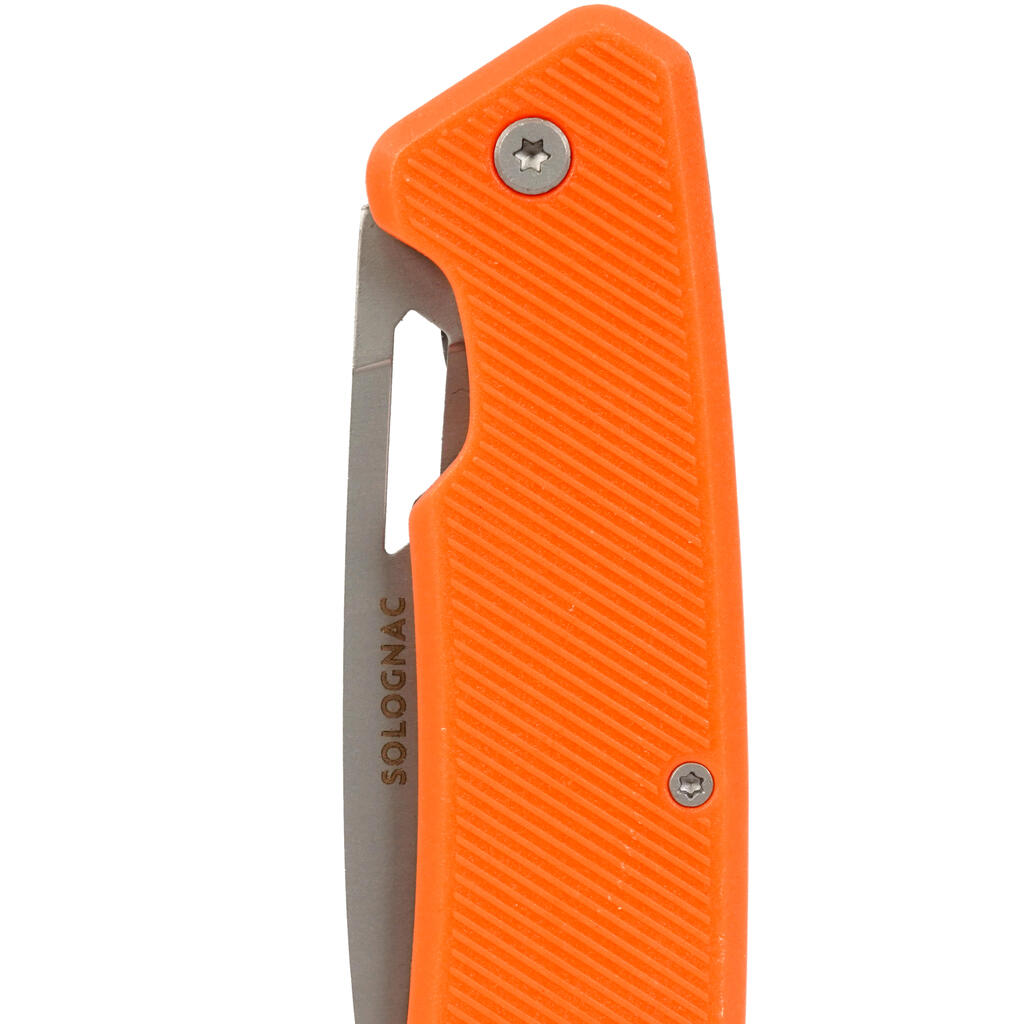 Folding hunting knife Axis 75 GRIP V2 7.5cm - Orange