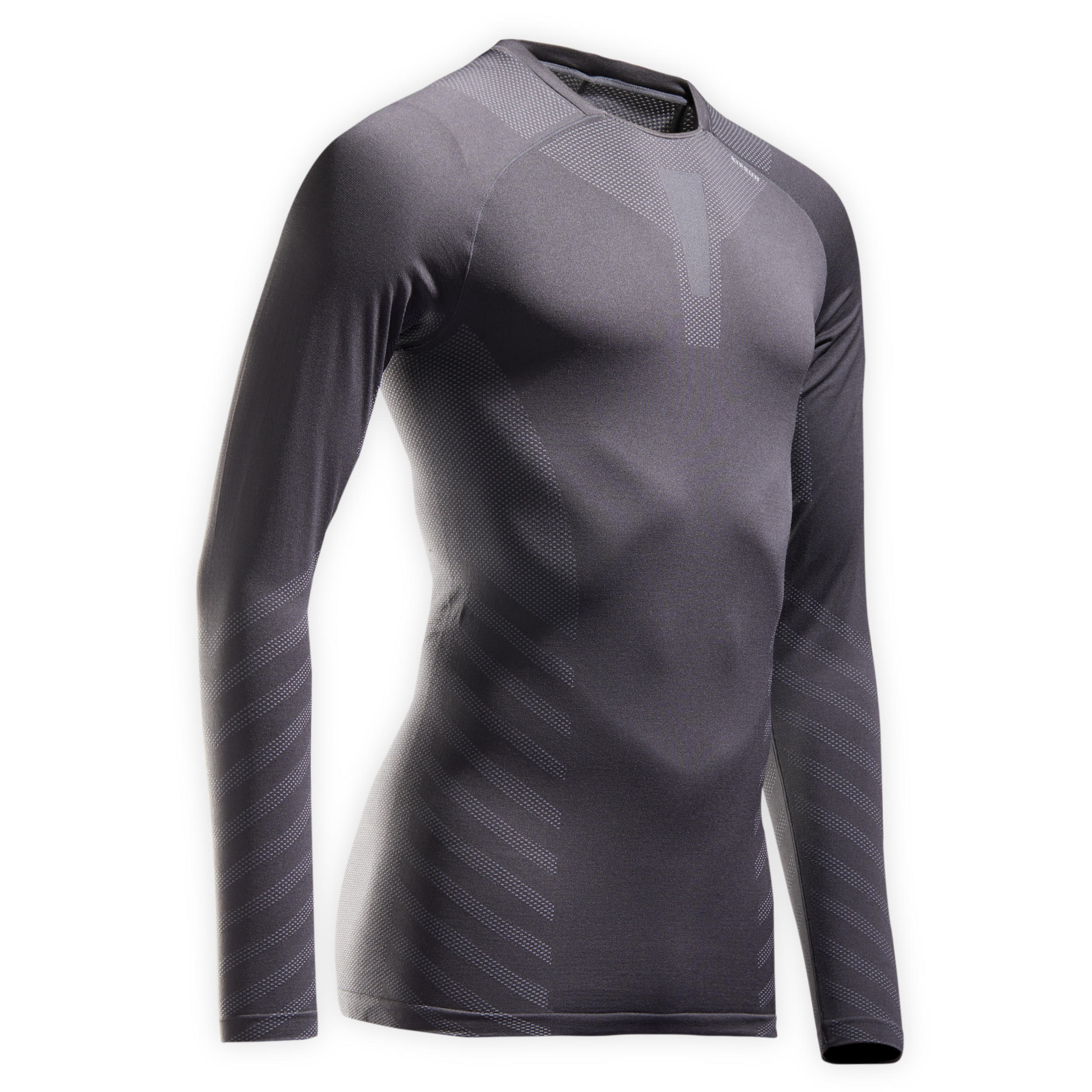 Iron Grey Long sleeve Compression T – HYPERLETE