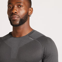 T-shirt running respirant Homme - KIPRUN SKINCARE NOIR - Decathlon Cote  d'Ivoire