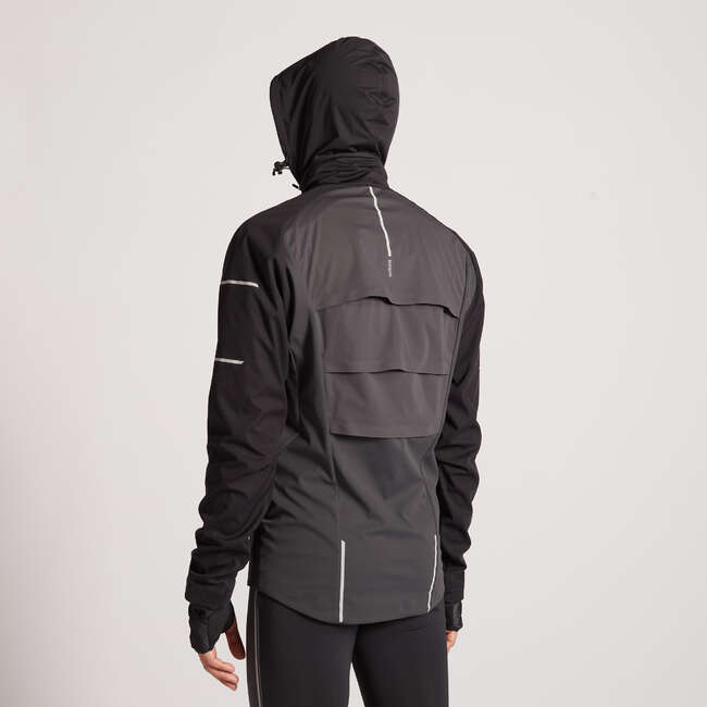 KIPRUN KIPRUN WARM REGUL MEN'S RUNNING WINDBREAKER WATERPROOF...