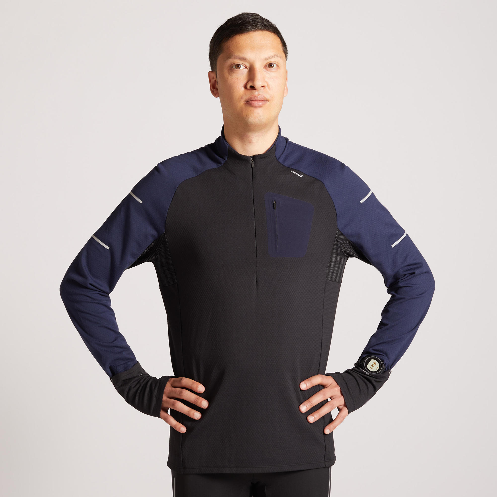 T shirt running hiver clearance