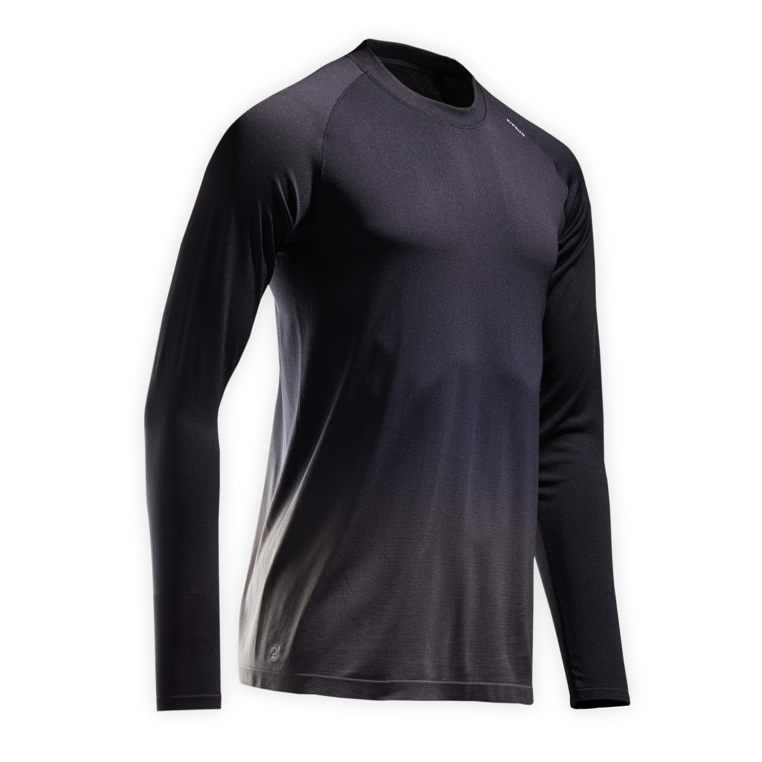 KIPRUN CARE MEN'S LONG-SLEEVED BREATHABLE RUNNING T-SHIRT - GREY 8/8