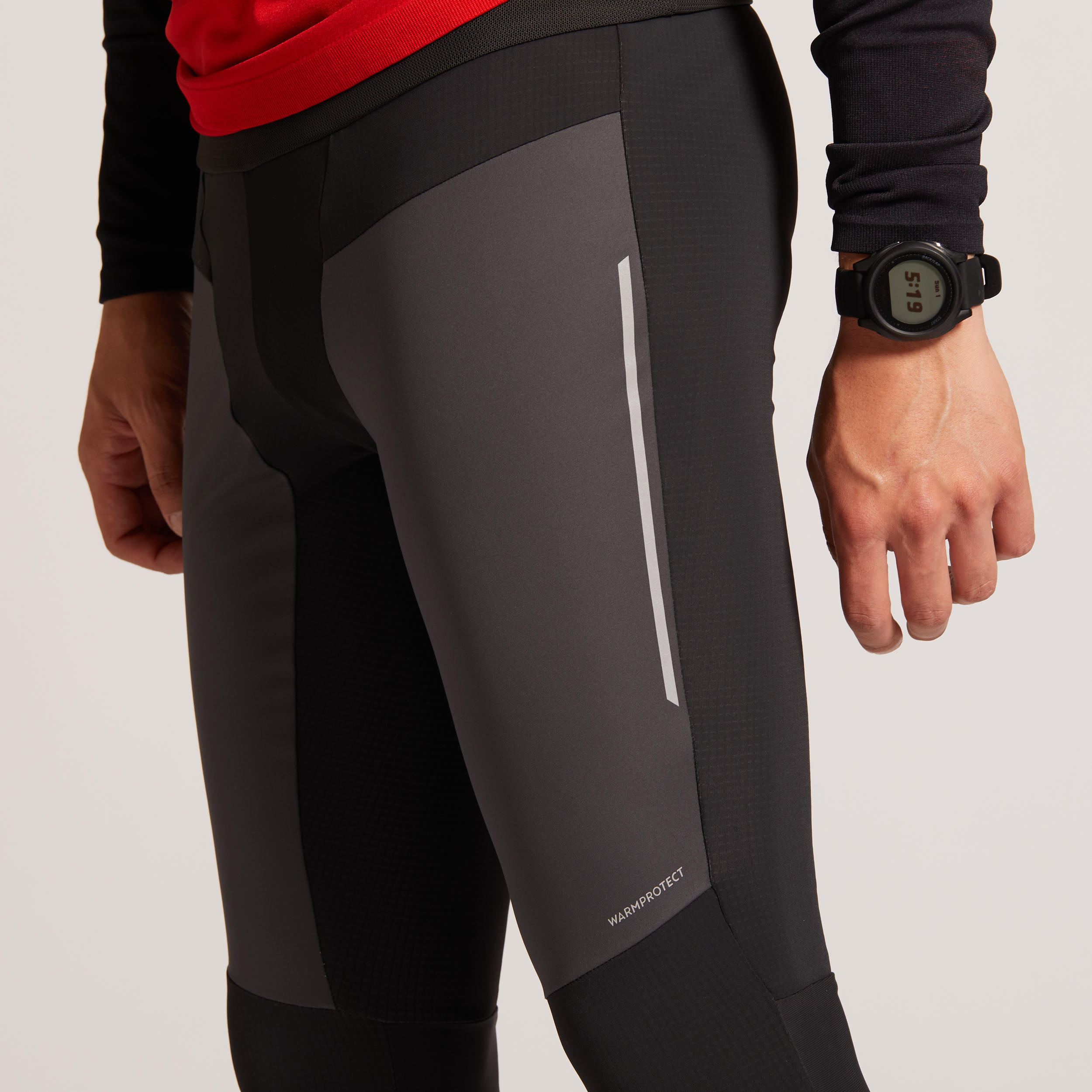 Decathlon Running Lightweight Tights Pants Men (2 Pockets) - Kiprun