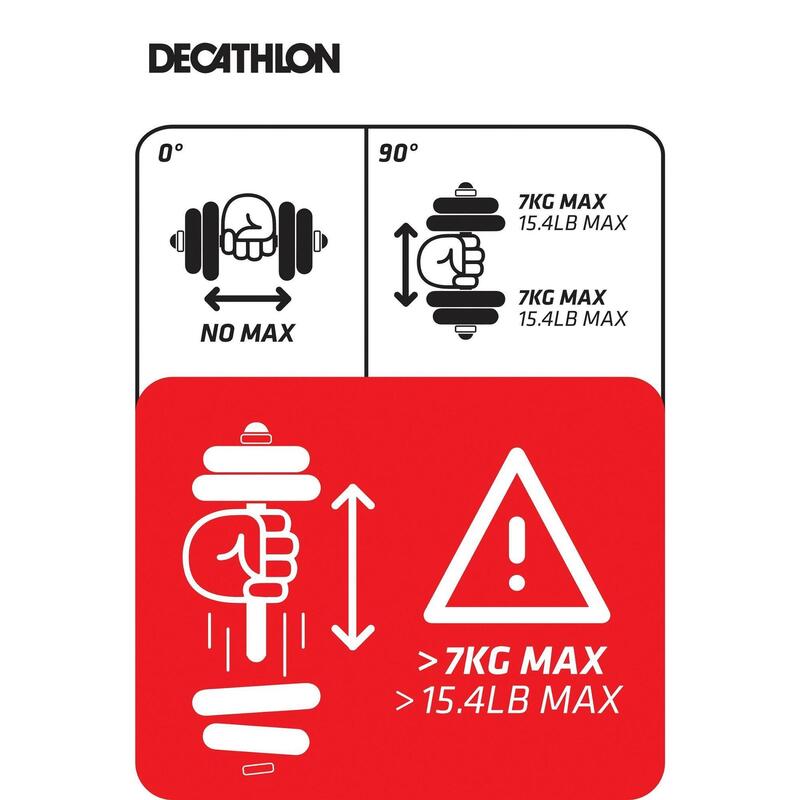 50kg Weight Training Dumbbells and Bars Kit